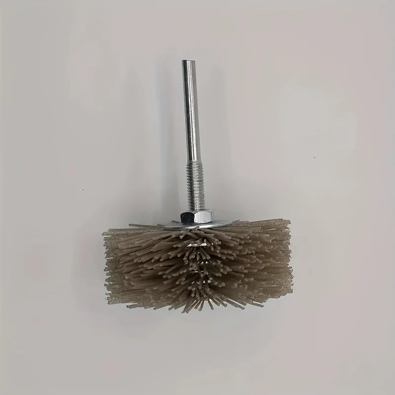 1 piece wire brush polishing wheel, nylon abrasive rotary tool, wood carving polishing accessories Qme