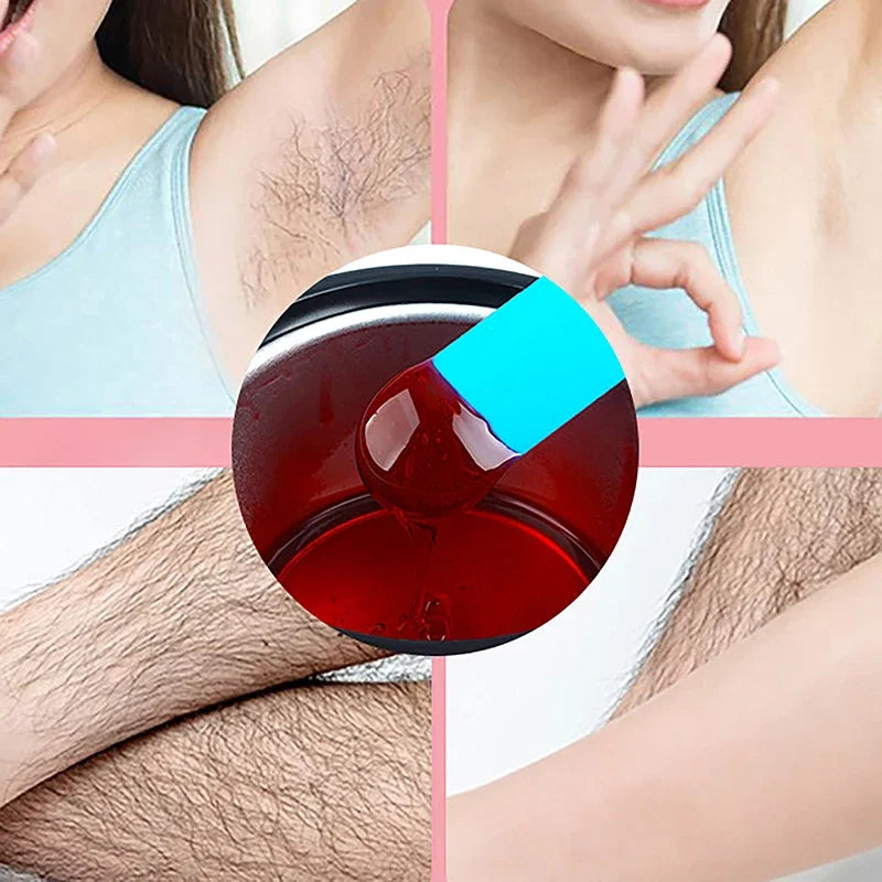 Silicone Cosmetic Waxing Spatulas Non-Stick Hair Removal Sticks Body Wax Applicator Scraper Wax Applicator Sticks Qme