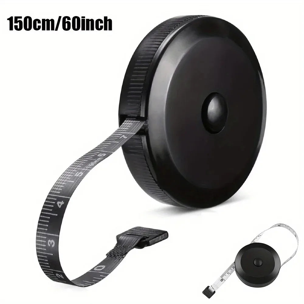 150cm/60inch Retractable Soft Measuring Tape Mini Portable Body Sewing Tape Measure For Body Measurement Tailor Craft Tool Qme