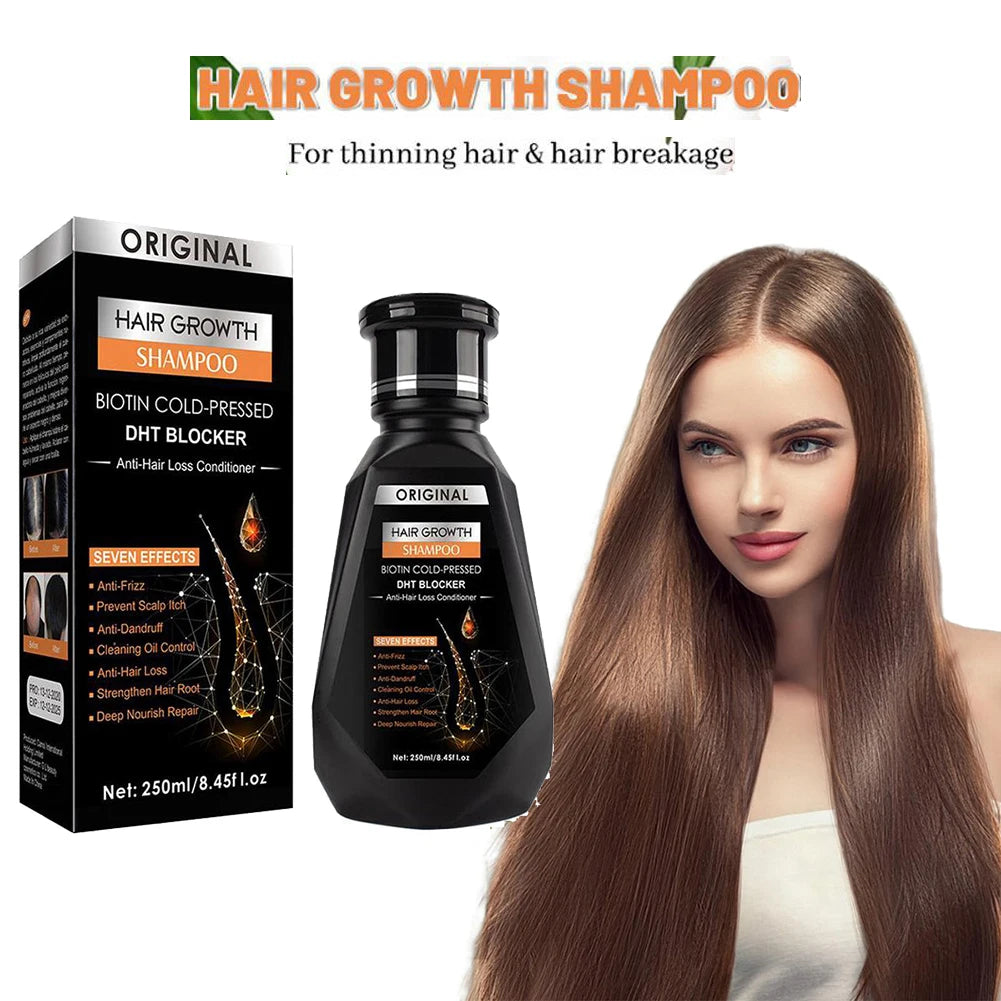Biotin Shampoo Hair Growth Thinning Ginger Thickening Formula Loss Qme