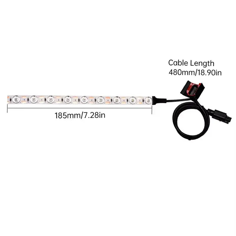 Magnetic Installation Aluminum Alloy LED Strip Bambu Lab A1 Mini Qme A1