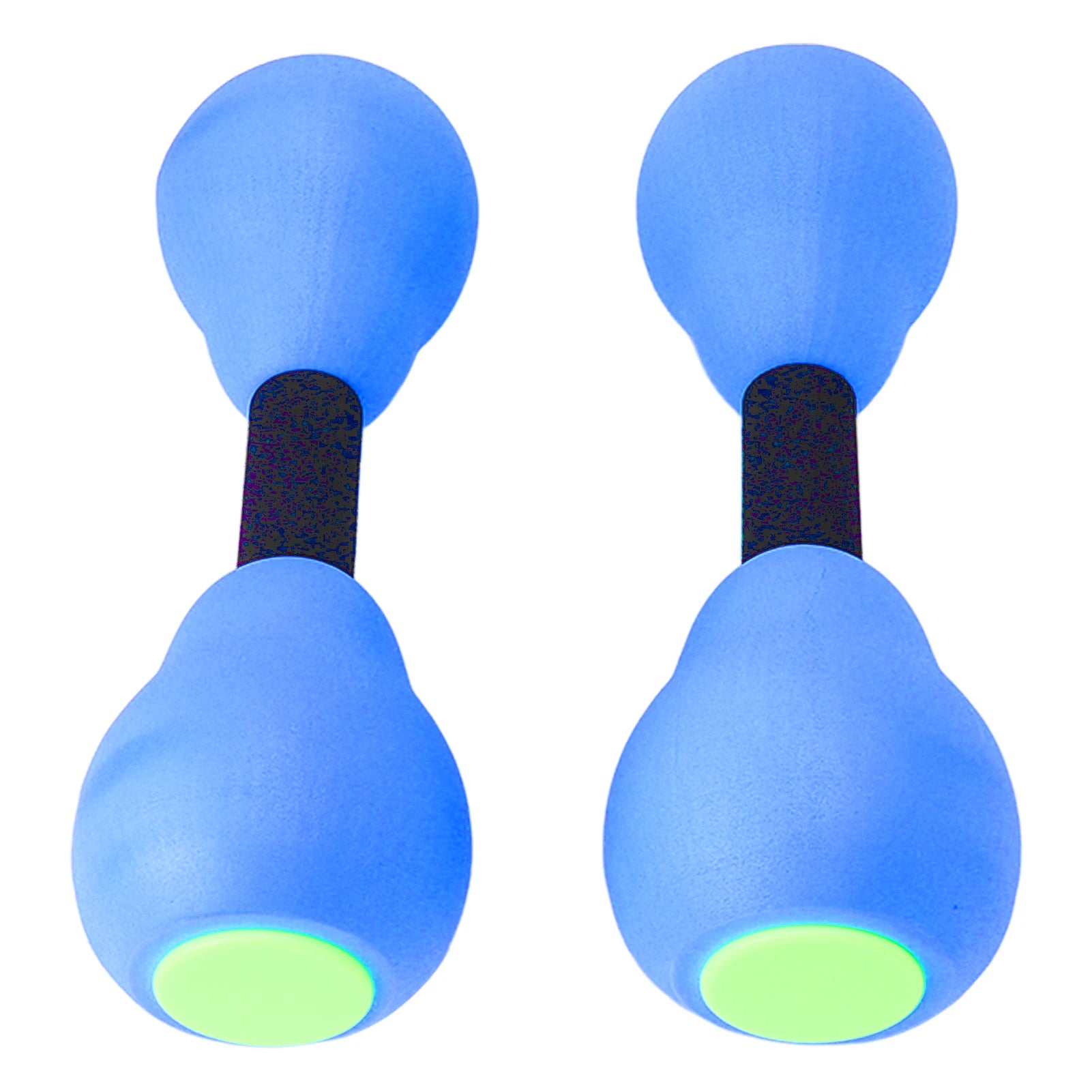 Aquatic Dumbbells Women Aquatic Dumbbells Floating Muscle Building Quickly Drying Water Weights for Fitness Blue Water Dumbbells Qme 2pcs