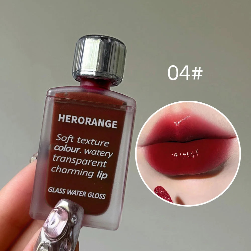 Moisturizing Plump Lips Mirror Effect Lip Non Greasy Texture Liquid Qme HR567-04