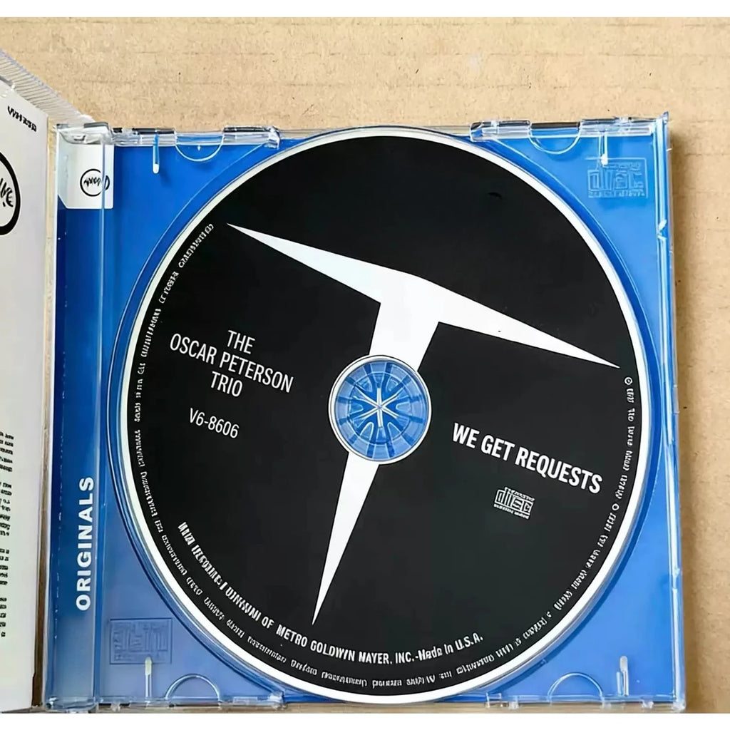 Vintage Jazz Trio CD Album, Live Stage Performance Cover Art Style, Classic Swing & Bop Tracks for Jazz Collectors Qme