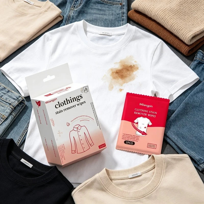 Multifunctional Dry Clean Down Jacket / White Shoes, Disposable Garment Stain Removal Wet Wipes, Leather Jacket Stain Remov Qme