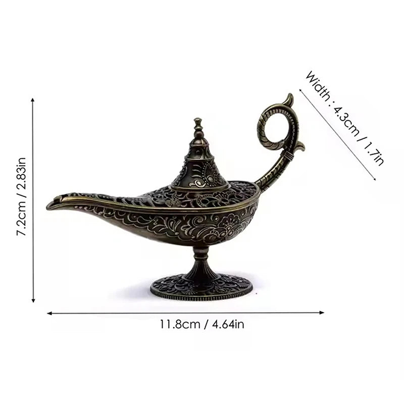 Home Decor Arabic Incense Burner Scented Unscented Candle Holder Qme