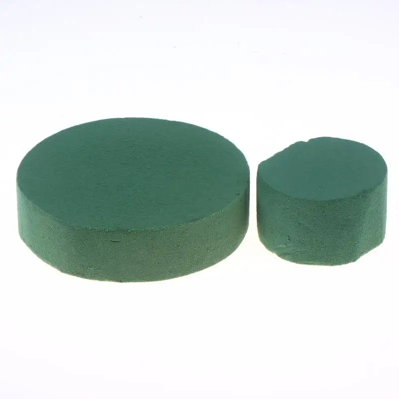 5/10Pcs DIY Fresh Artificial Flowers Wet Dry Florist Foam Bricks Green Round Floral Foam Blocks Wedding Praty Flower Decor Qme