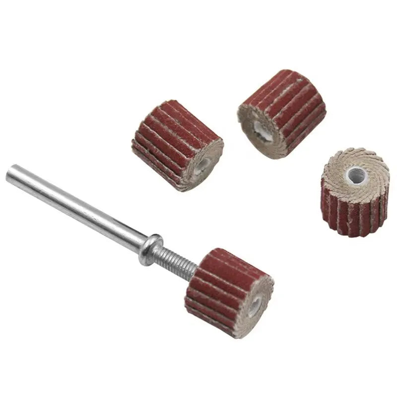 10PCS for Dremel Accessories Sandpaper Sander Board Polishing Wheel Sander Board Shutter Polishing Wheel for Rotating Tools Qme