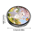 Electronic Badge HD Touchscreen Digital Photo Display Brooch Electronic Badge Anime Pins for Backpacks Christmas Boys Girls Qme Black