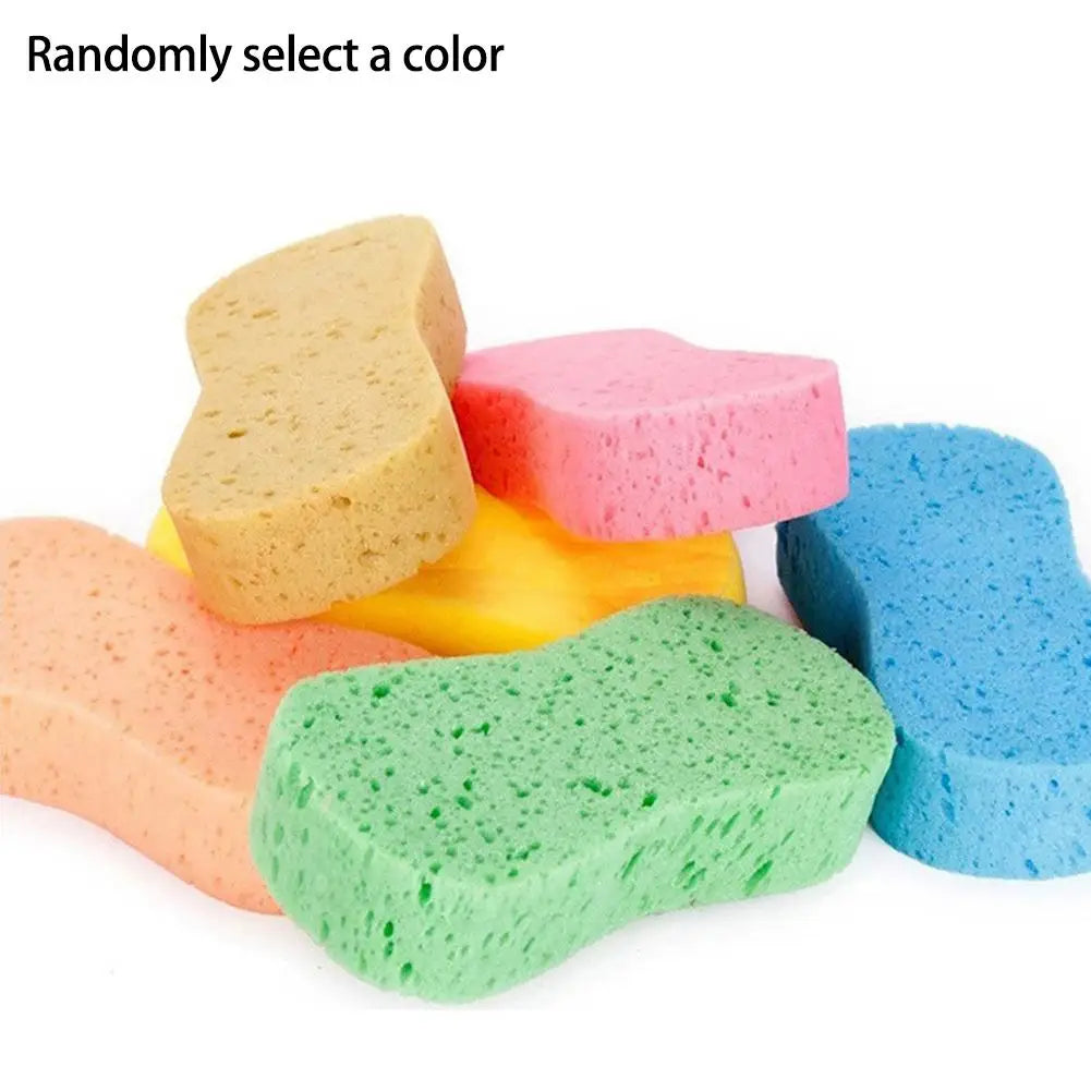 Large Car Washing Sponge Honeycomb Sponges Auto Wash Multi-color Qme 1pc Random Color