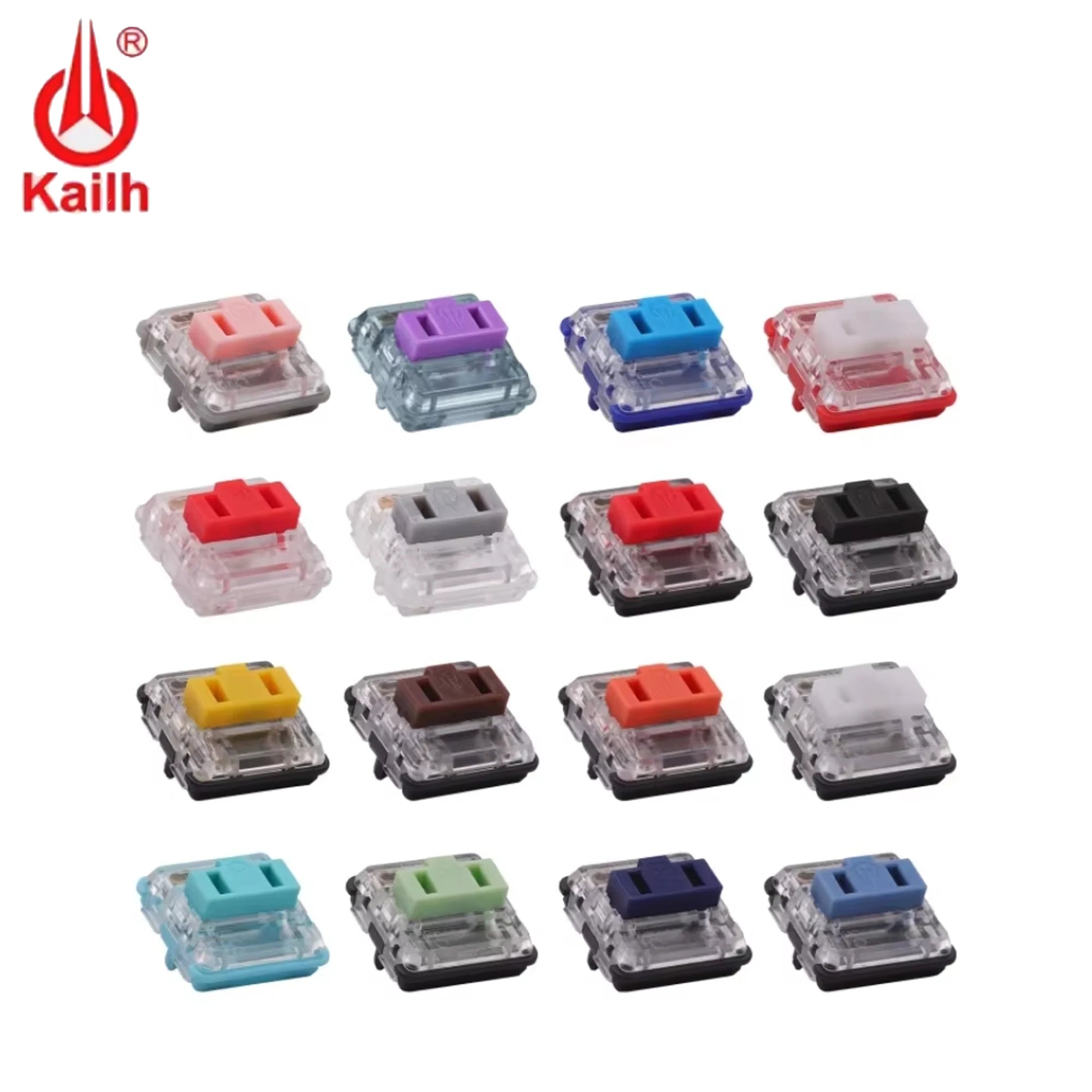 Kailh Low Profile Choc Switch 1350 Chocolate Keyboard Switch Clicky Tactile Linear Multicolor Switch Mechanical Keyboard Laptop Qme