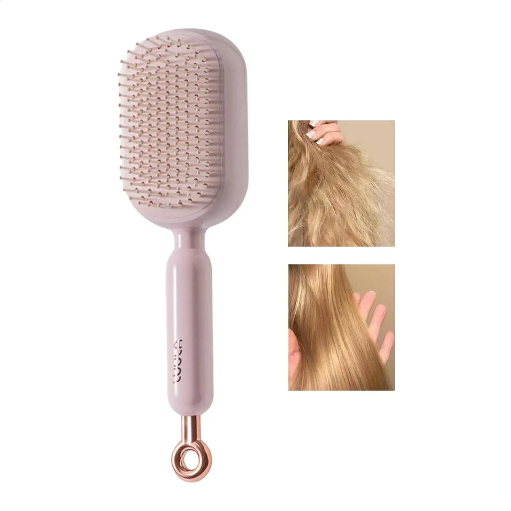 Hair Massage Air Cushion Comb Brush Scalp Hairbrush Detangle Anti Static Salon SPA Hairdressing Comb Retractable Hair Brush Qme