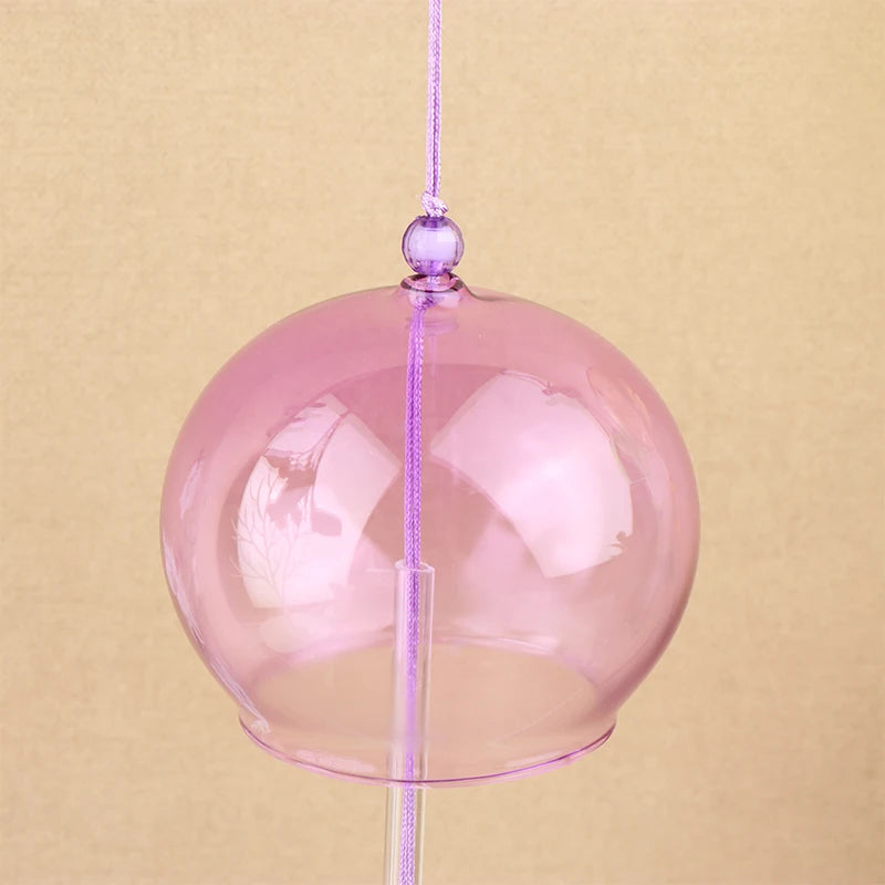 Wind Bells Handmade Glass Chime Birthday Christmas Home Decors Chimes Qme