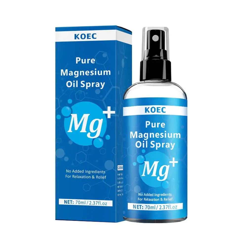 1 Magnesium Oil Spray Feet Sleep Relief Relaxation Smoothes Softens Qme 1pc