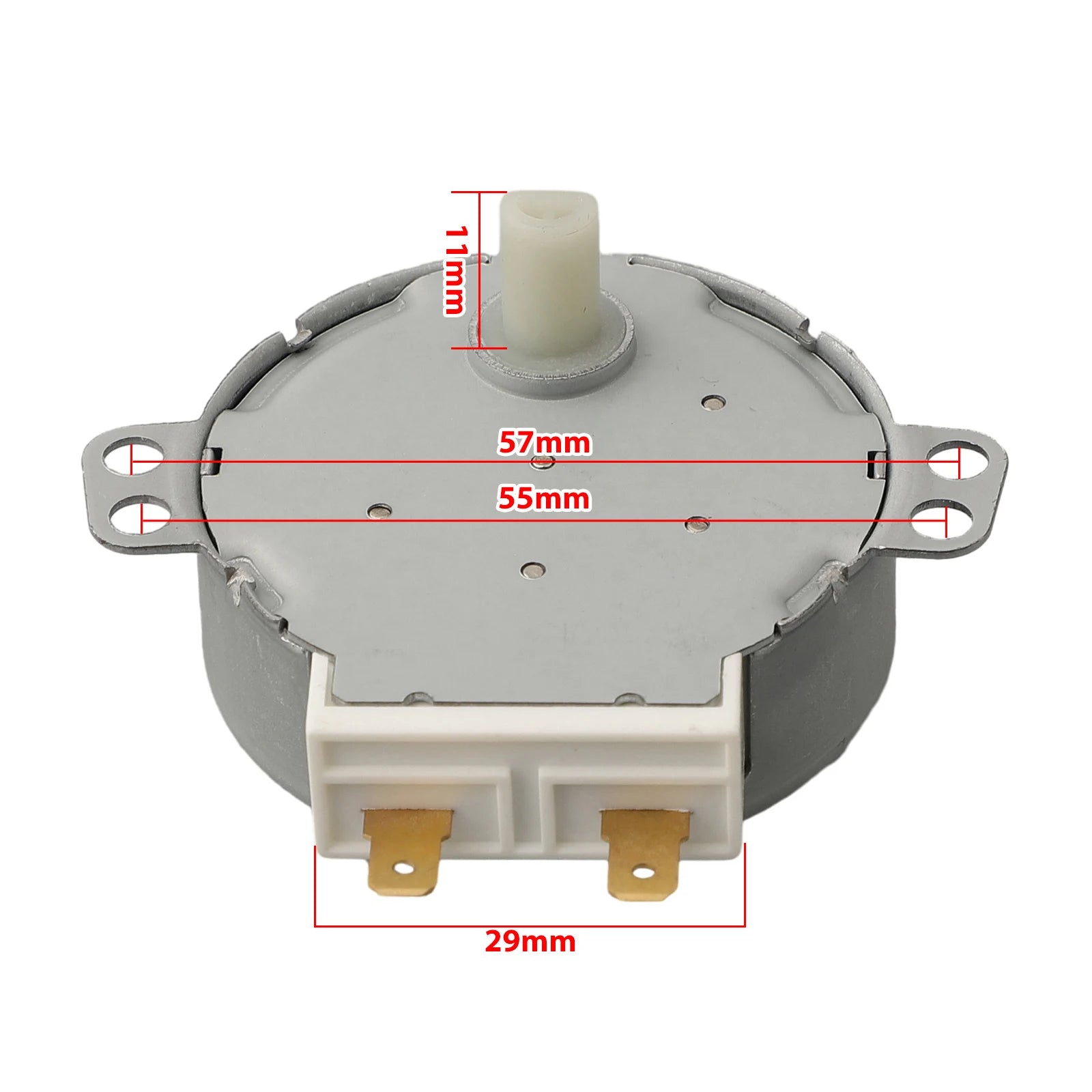 Microwave Turntable Backup Motor Compatible With1PC Microwave Turntable Backup Motor Compatible With AAC 220-240V Models 5-6 Rpm Qme