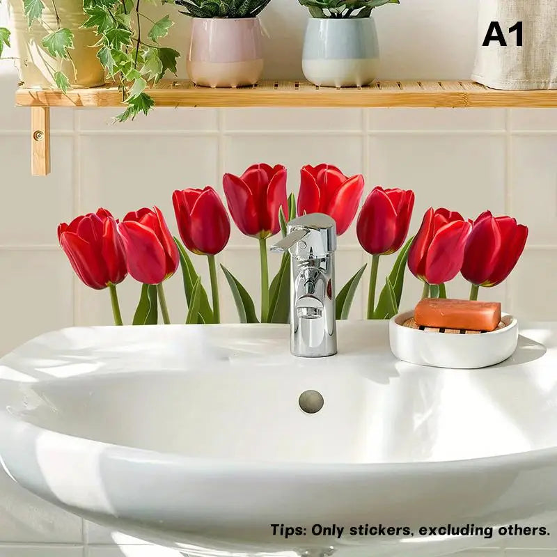 Self-adhesive Removable Waterproof Backsplash Decoration Home Decor Qme A1