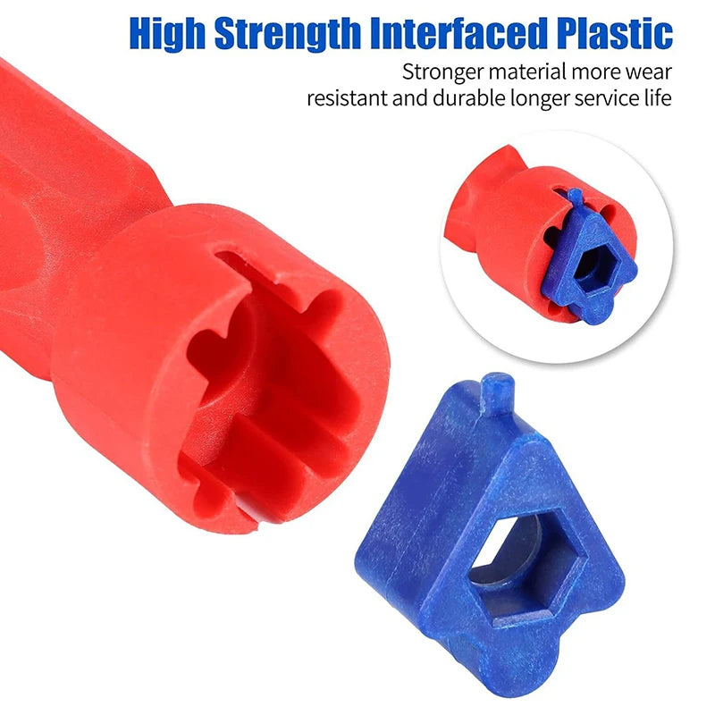 17 13 Professional Toilet Seat Repair Wrench Universal Installation Qme