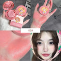 Cushion Blush Blendable Shade Powder Puff Whitening Without Sticking Qme GX2021-2