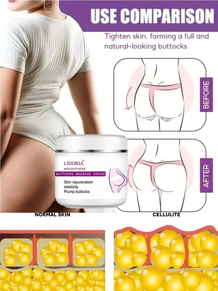 Buttock Lifting Cream Hip Breast Plump Growth Massage Prevent Sagging Boobs Bigger Tightening Shaping Butt Enlargement Cream Qme