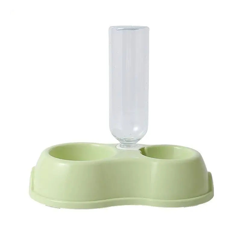 Hamster Waterer And Feeder 2In1 Hamster Water Bottle Large Capacity Leakproof Automatic Feeder Food Water Dispenser Supplies Qme A5