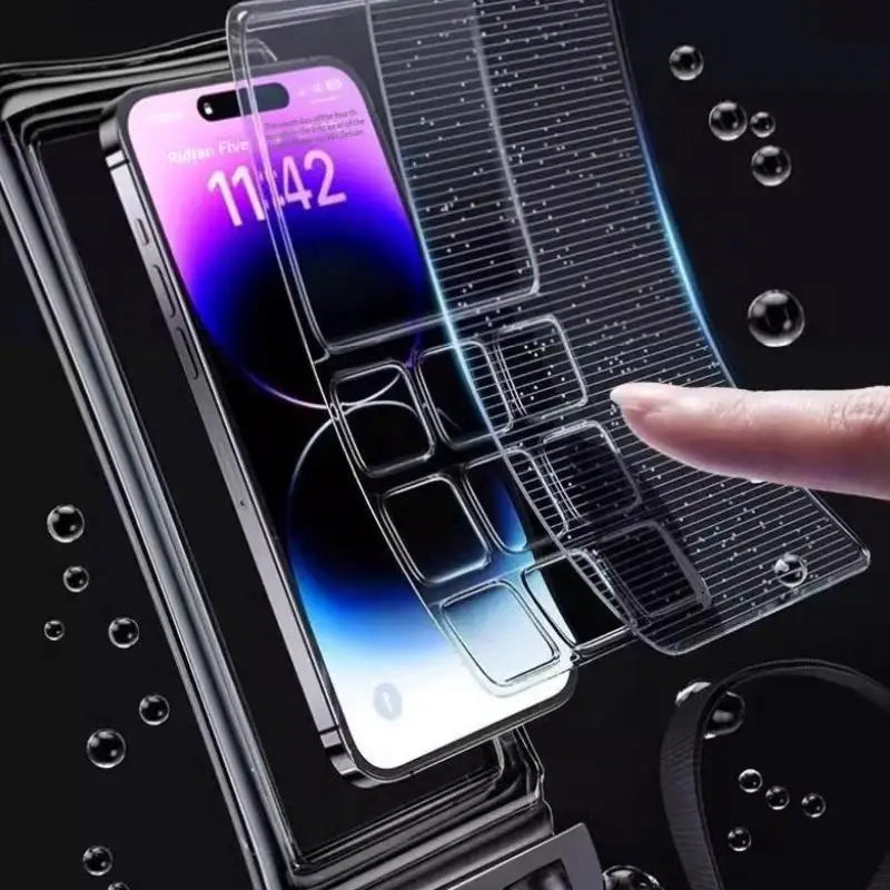 Waterproof Phone Pouch Drift Diving Swimming Bag Underwater Dry Case Qme