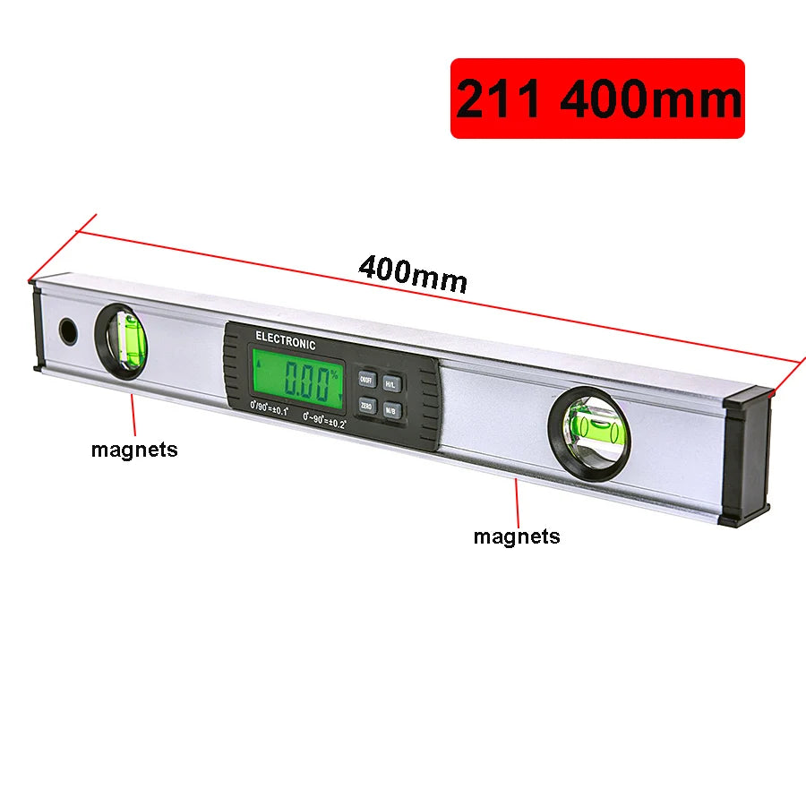 Digital Protractor Angle Finder Electronic Level 360 Degree Qme