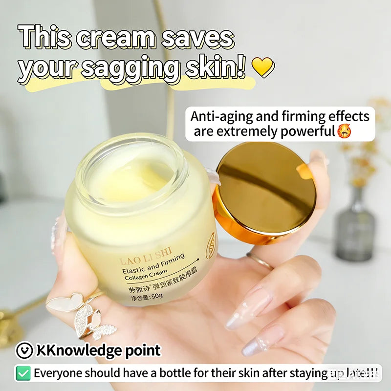 Collagen Firming Cream Elastic Moisturizing Nourish Hydrating Reduces Qme