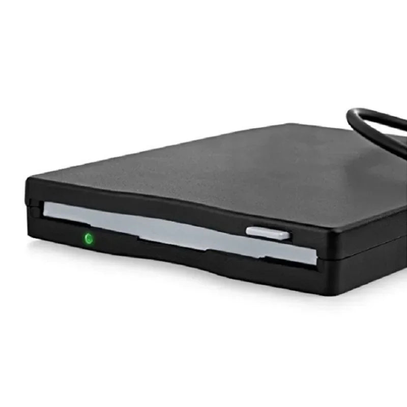 1pcs USB Floppy Disk Reader Drive 3.5” External Portable 1.44 MB FDD Diskette Drive for Windows 7 8 2000 XP Vista PC Laptop Qme