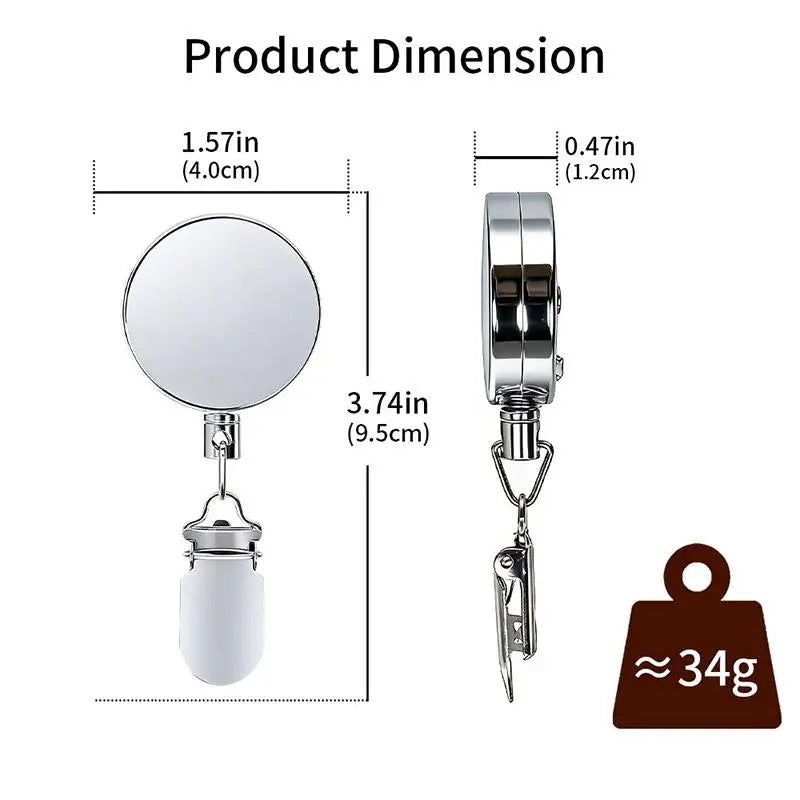 Automatic Retractable Towel Rack No-drill Self-adhesive Wall Mounted Qme 1PC