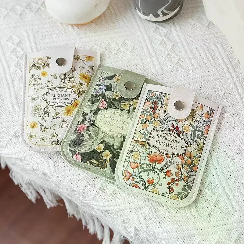 Portable Adorable Pull-out Card Holder Multiple Slots ID Bank Bus Qme