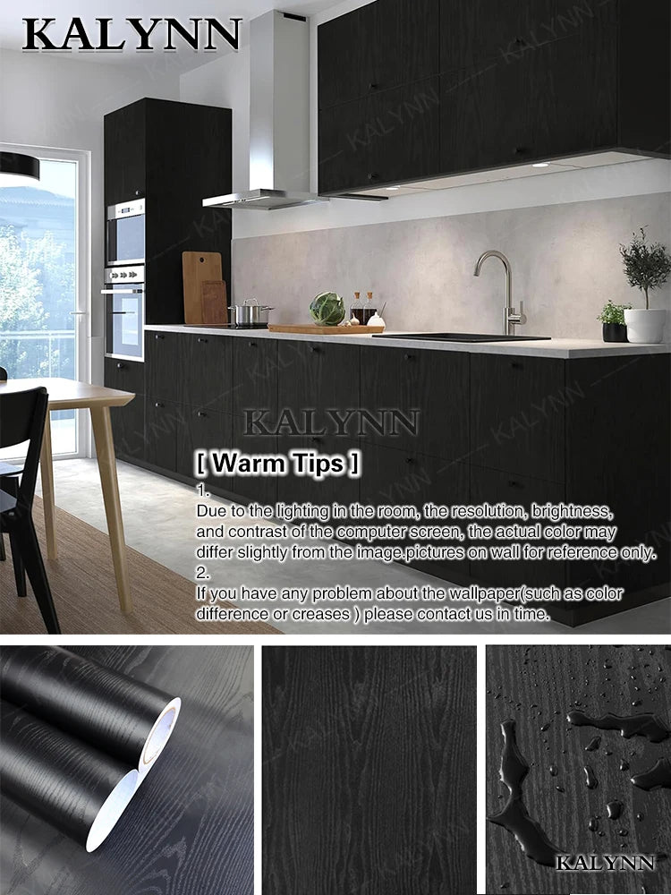 White Wood Grain Waterproof Wallpaper Self Adhesive Vinyl Contact Qme