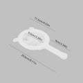 Kitchen Soy Milk Coffee Filter Bags Reusable Nylon Mesh Strainer Milk Yogurt Filter Spoon Tea Wine Juice Colander Sieve Mesh. Qme 1pc