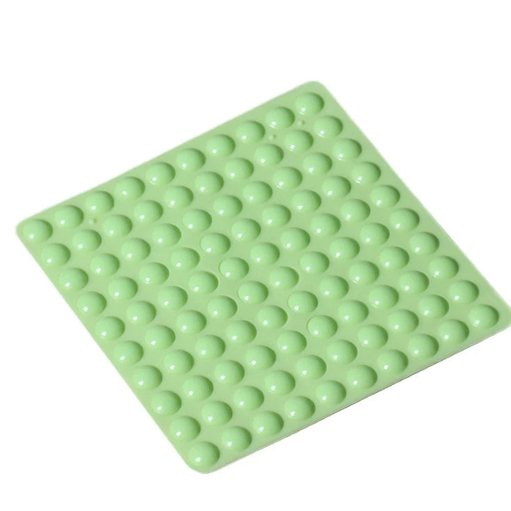 500-100PCS Silicone Shock Absorber Pad Transparent Self Adhesive Door Rear Cabinet Door Anti Collision Furniture Buffer Pad Qme Green 300pcs