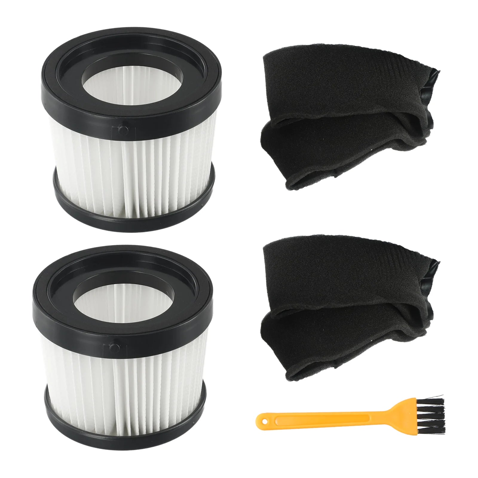 2/4pcs Filter Foam Sleeve Filters Brush For DEWALT DCV5011H DCV501HB Series Cordless Handheld Vacuum Cleaner Qme