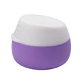 Lid Cosmetic Face Body Hand Cream Pill Box Mini Travel Jewelry Powder Qme Purple