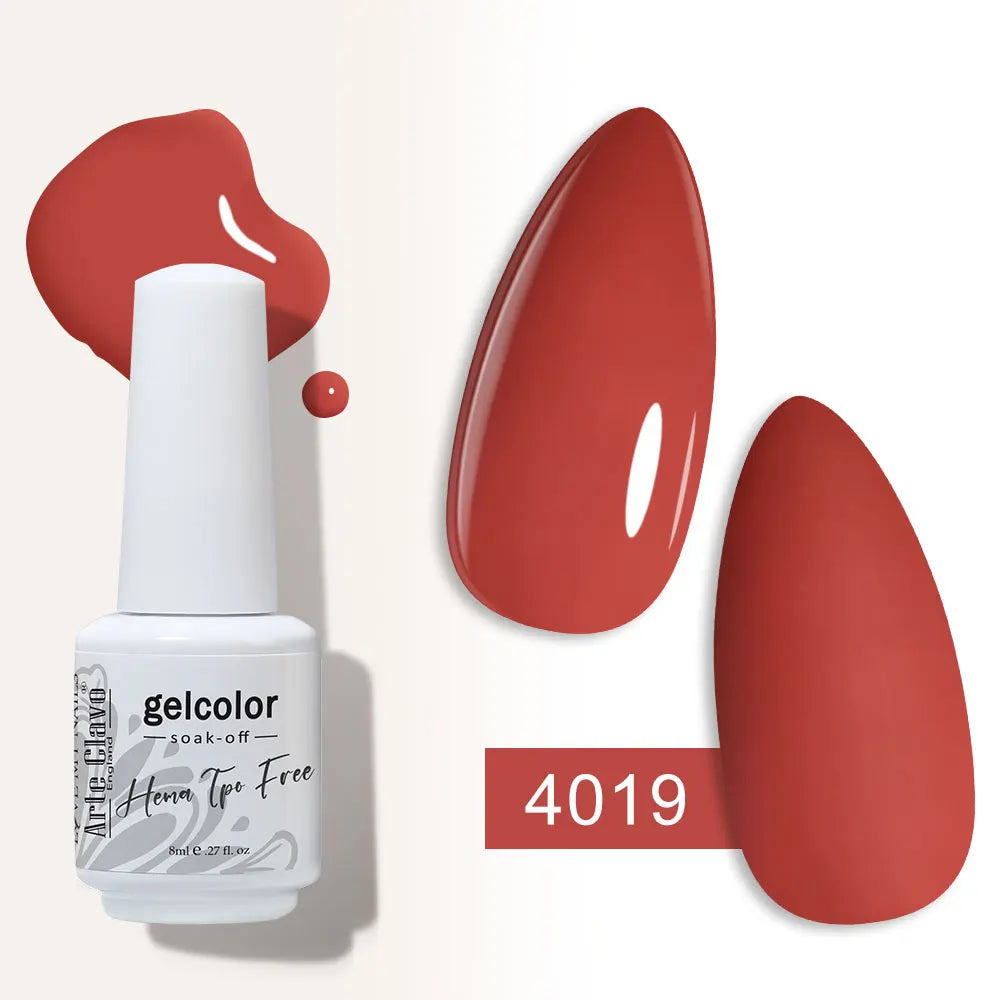 Arte Clavo Semi-permanent Gel Nail Varnish 180 Colors Semipermanent Qme