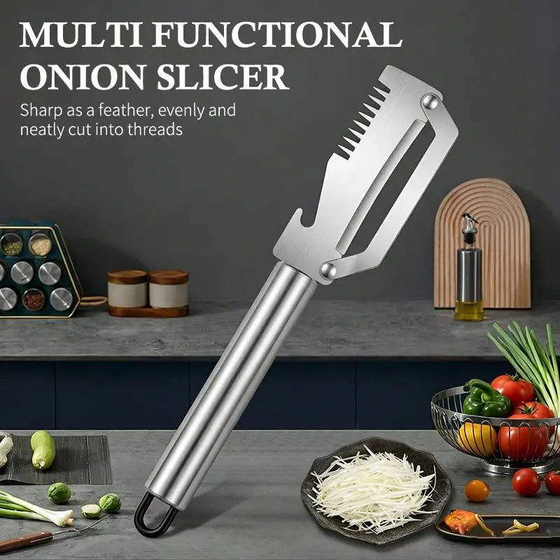 Stainless Steel Multi-functional Peeling Knife Comfortable Handle Qme
