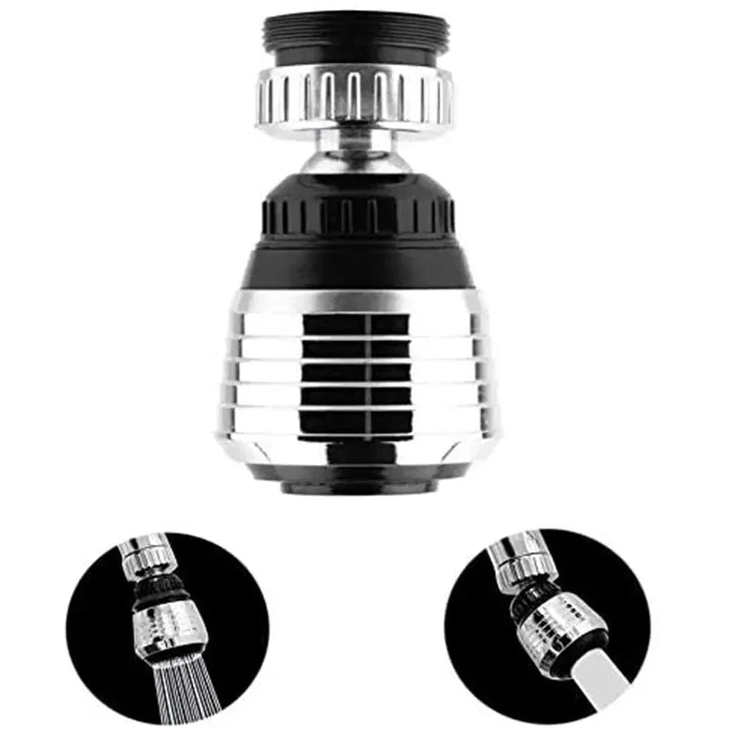 Kitchen Gadgets 2 Modes 360 Rotatable Bubbler High Pressure Faucet Extender Water Saving Bathroom Kitchen Accessories Supplies Qme