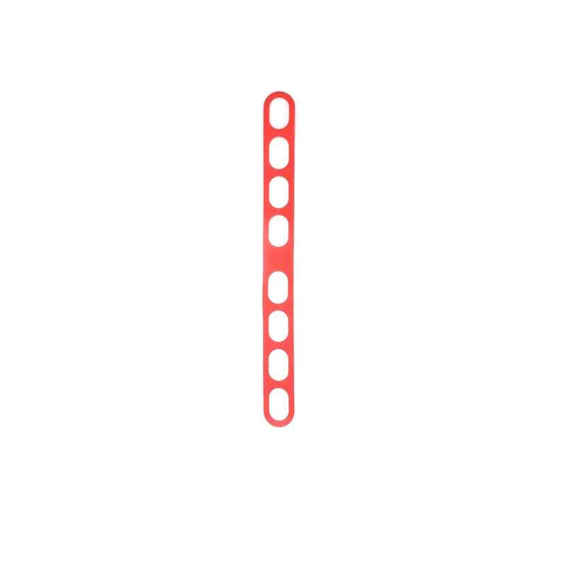 Reusable Silicone Lid Strap Universal Elastic Fixing Band for Pot & Lunch Box Lids Practical Outdoor Camping Tableware Accessory Qme Red