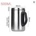 Stainless Steel Double Layer Insulated Thermal Moto Cup Water Bottle Qme B