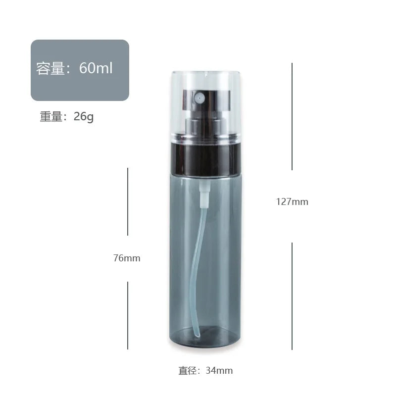 Spray Bottle Fine Mist Sub-bottling Travel Portable Small Cosmestic Qme 60ML China Mainland