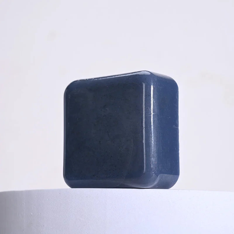 Cedrus Atlantica Scrub Soap Men Anti-acne Herbal Olive Oil Face Wash Qme