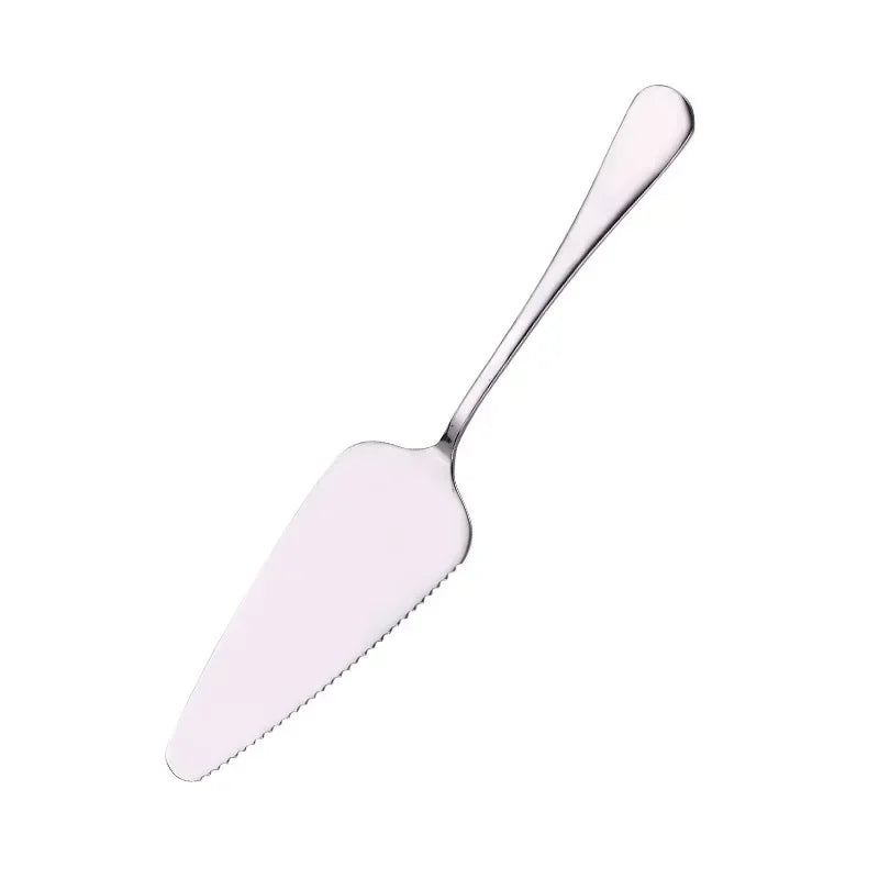 Kitchen Tools Stainless Steel Cake Shovel Knife Pie Pizza Cheese Qme Silver