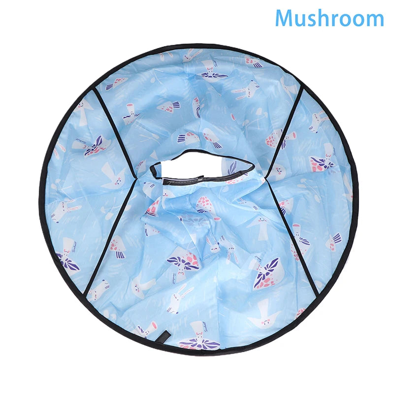 Kids Hair Cutting Gown Hairdresser Apron Cloak Barber Cape Umbrella Qme A2