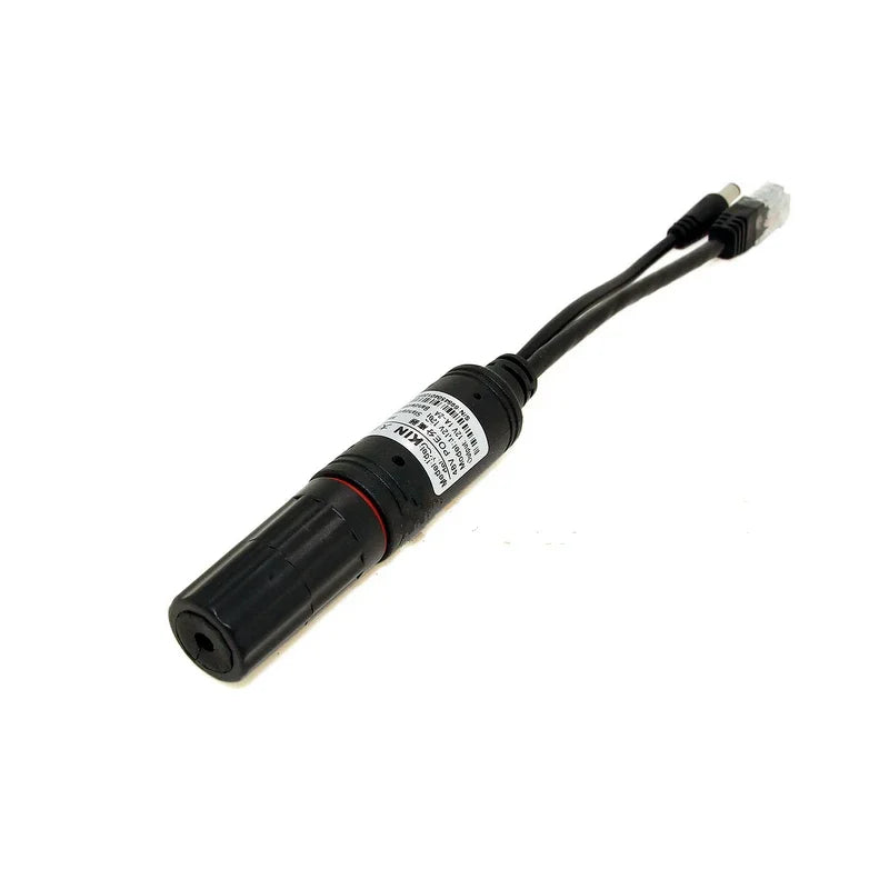 10/100M Waterproof PoE Splitter with IEEE 802.3af Standard & 12V1A Output Power over Ethernet for IP Camera 5.5x2.1mm Connector Qme