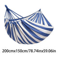 Outdoor Hammock 78x59inch Comfort Portable Lightweight Swing Adults Qme Blue China Mainland