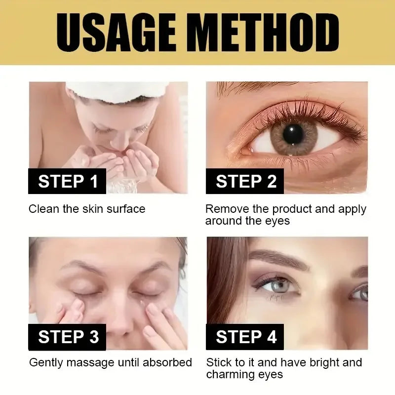 Snail Collagen Eye Cream Firming Moisturizing Anti Dark Circles Remove Eye Bags Skincare Eyes Creams Skin Care for Eyes Qme