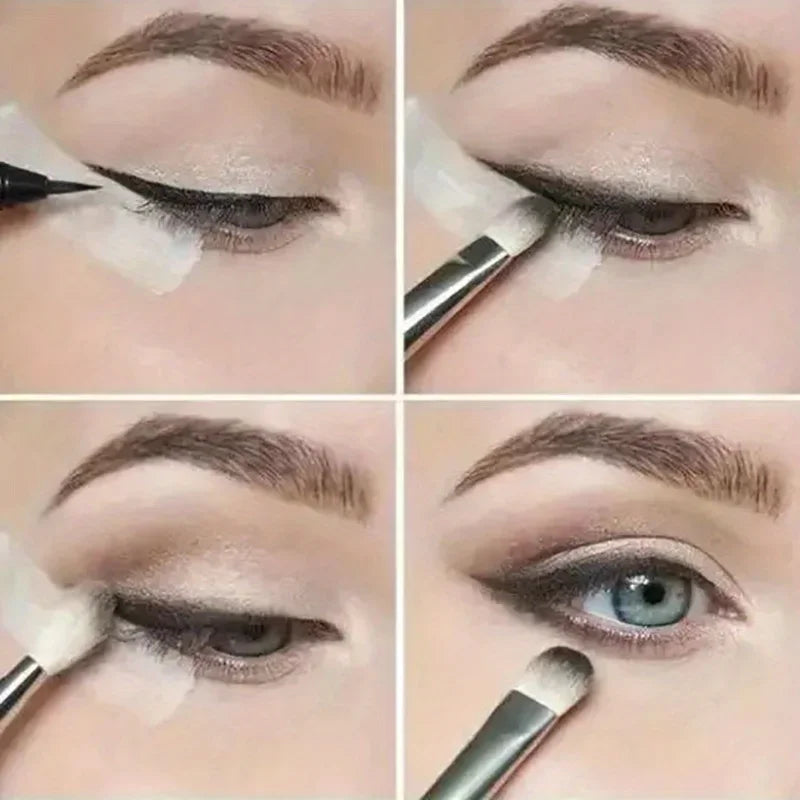 Reusable Eye Makeup Tape, Precision Eyeliner, Eyelid Lift & Lash Extension Adhesive, Odorless Beauty Application Tool Qme