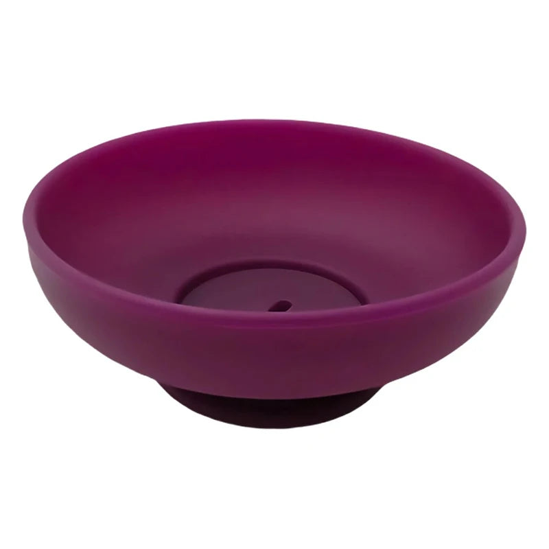 Silicone Popsicle Holder Reusable Anti Drip Ice Cream Sleeve Portable Qme PURPLE