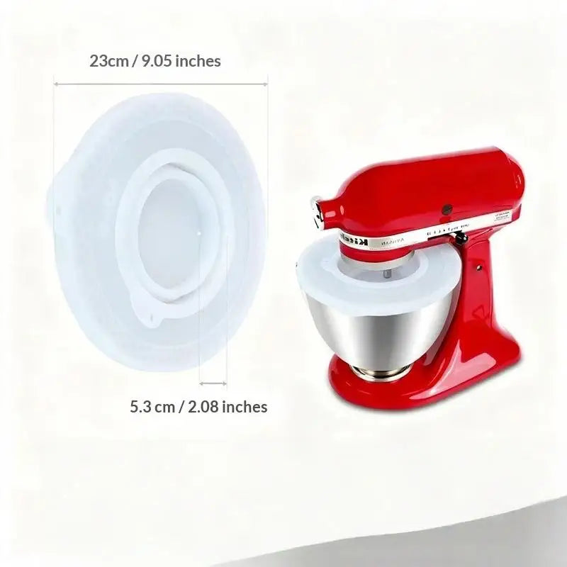 Silicone Mixers Bowl Lid Cover Suitable 4 5-5 Quart Tilt-head Stand Qme